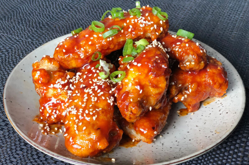 Korean Fried Chicken (Yangnyeom Chicken)