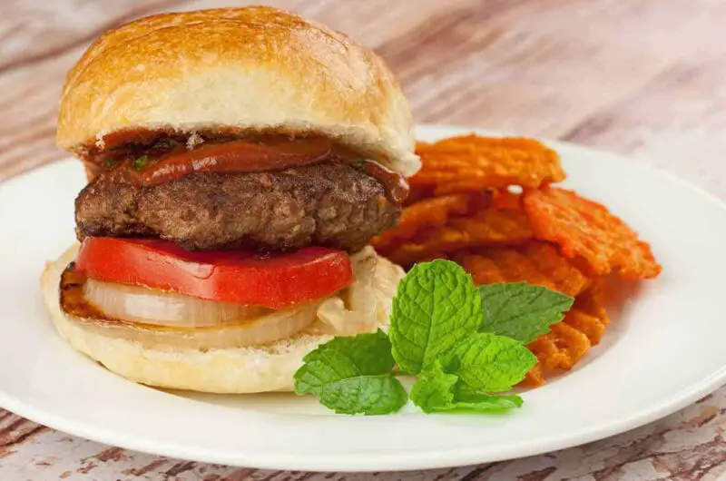 Moroccan-spiced Lamb Burger