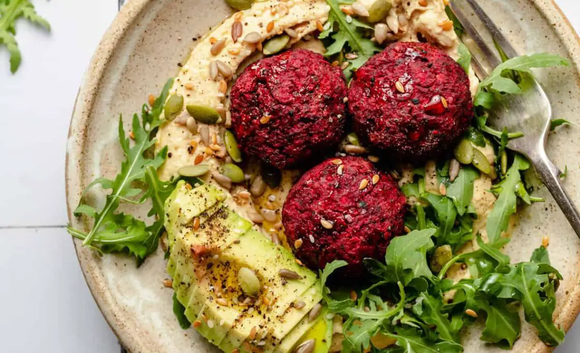 Beetroot Falafel