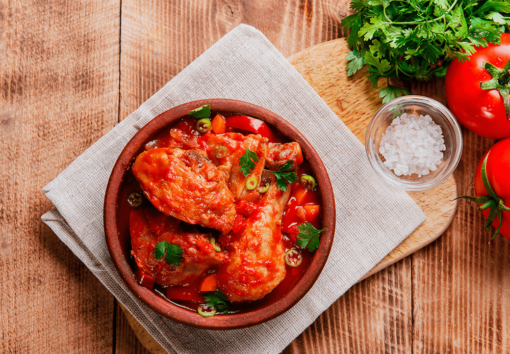 Chakhokhbili Recipe: Georgian Chicken Stew with Tomatoes