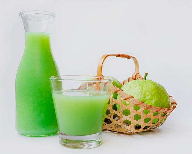 Guava Green Tea Drink recipe