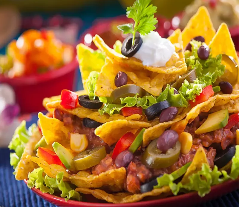 Christmas Nachos Recipe