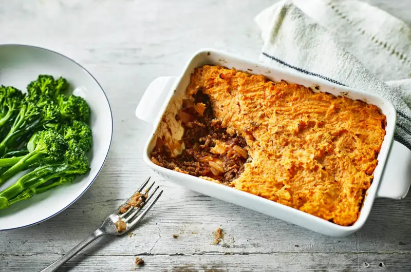 Vegetarian Sunday Special Vegan lentil & sweet potato cottage pie Recipe