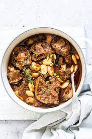 Oxtail and White Sweet Potato Stew