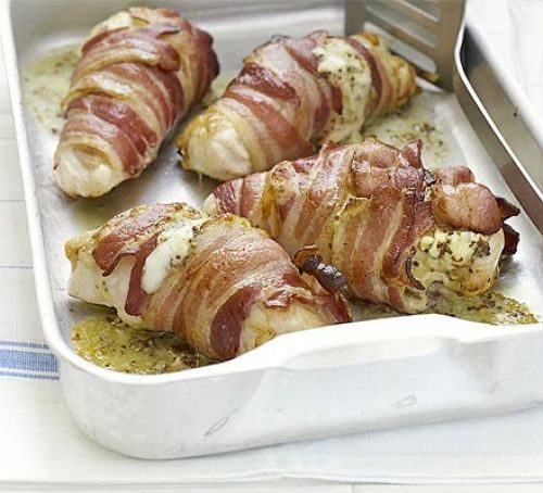 Mustard-stuffed chicken Recipe