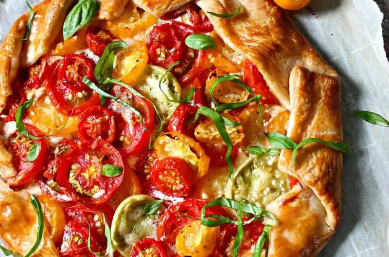 Tomato galette