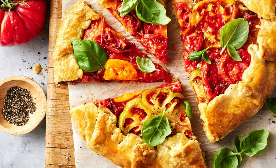 Tomato galette Recipe