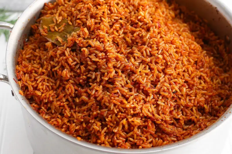 Smoky jollof rice