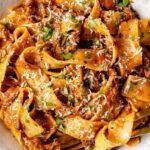 Lamb ragu pappardelle