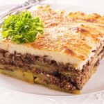Moussaka (Greek Beef and Eggplant Lasagna)