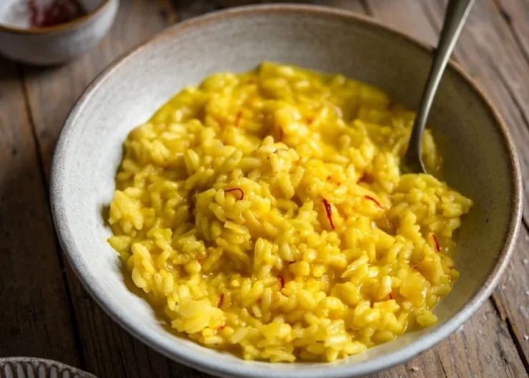 Saffron risotto