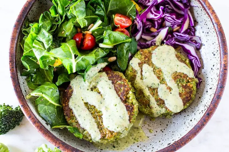 Broccoli Quinoa Cakes