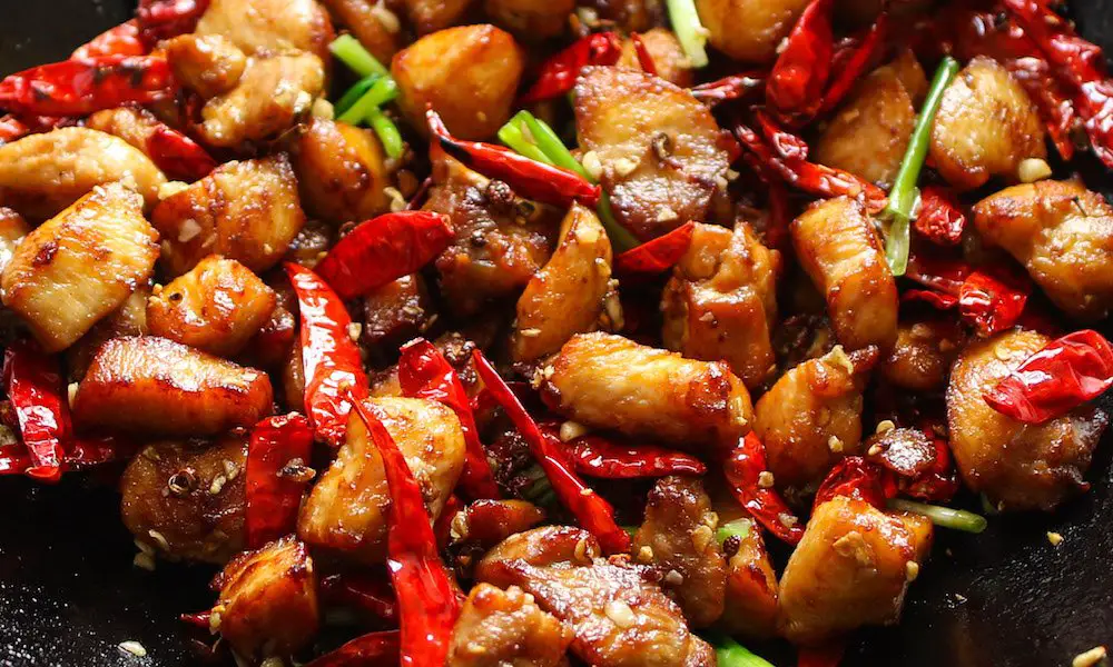 Szechwan Chilli Chicken Recipe