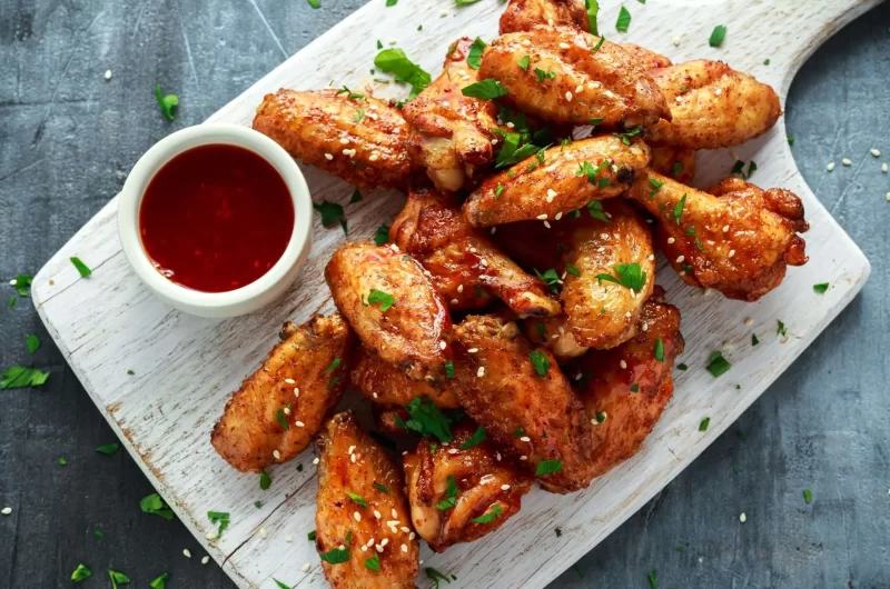 Sichuan chicken wings