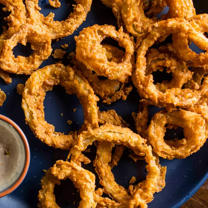 Easy pickled onion rings
