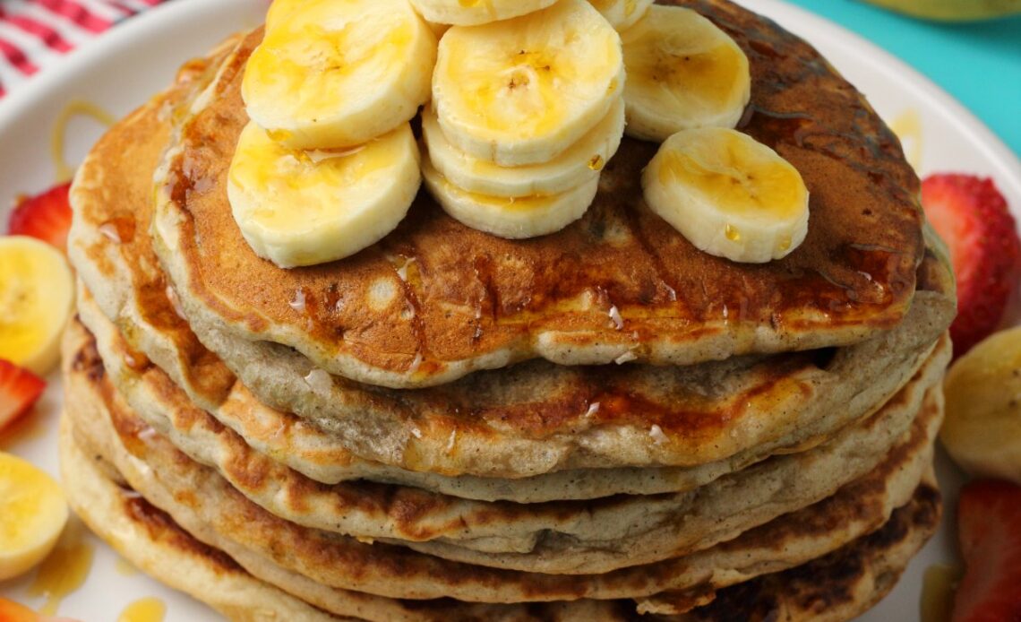Eggless Banana Pancake Recipe