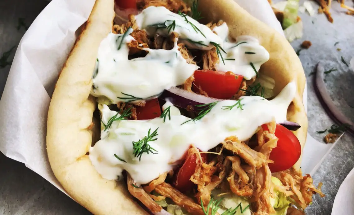 Pork gyros