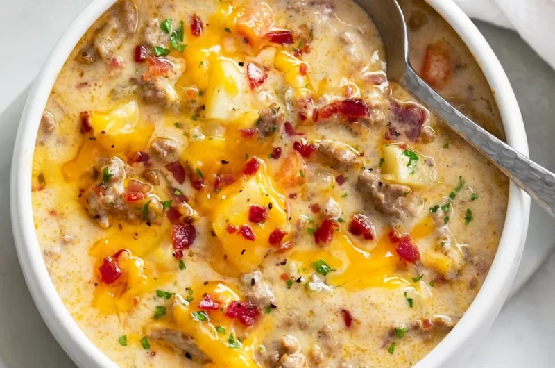 Cheeseburger Soup: A Comforting Twist on a Classic Favorite