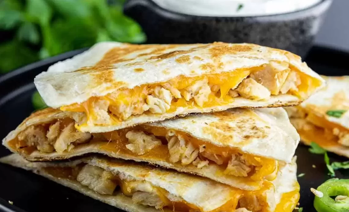 Easy Chicken Quesadilla Recipe