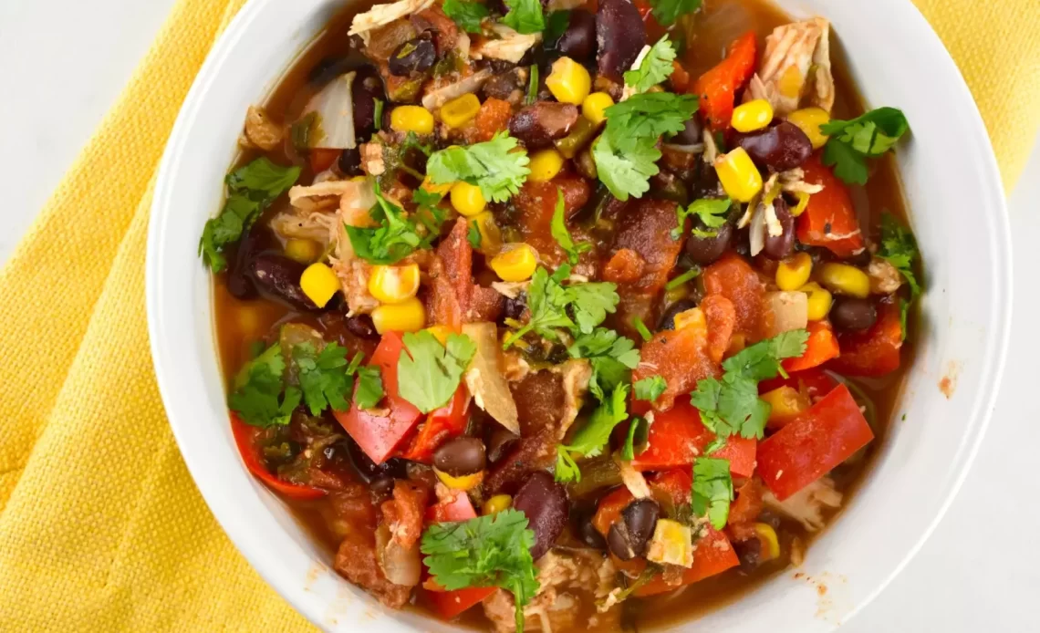 Crock Pot Chicken Taco Chili Recipe