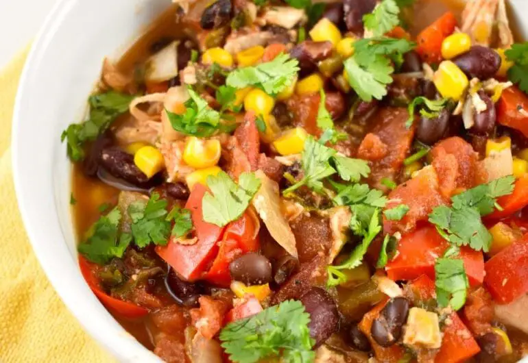 Crock Pot Chicken Taco Chili Recipe