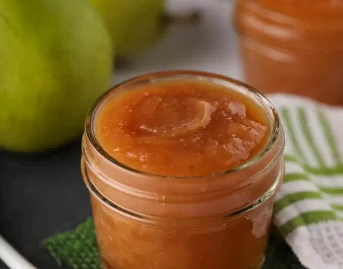 Homemade Easy Pear Butter Recipe