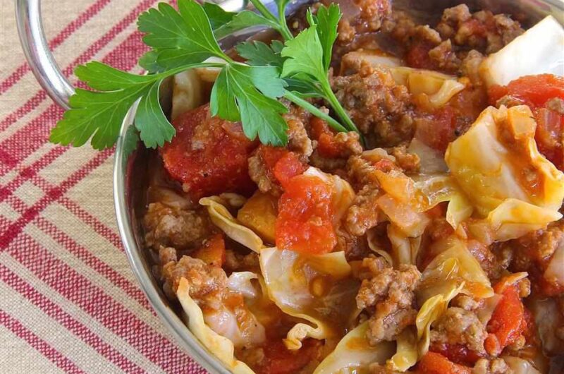 Cabbage and Ground Beef Recipes: Simple and Tasty Meals