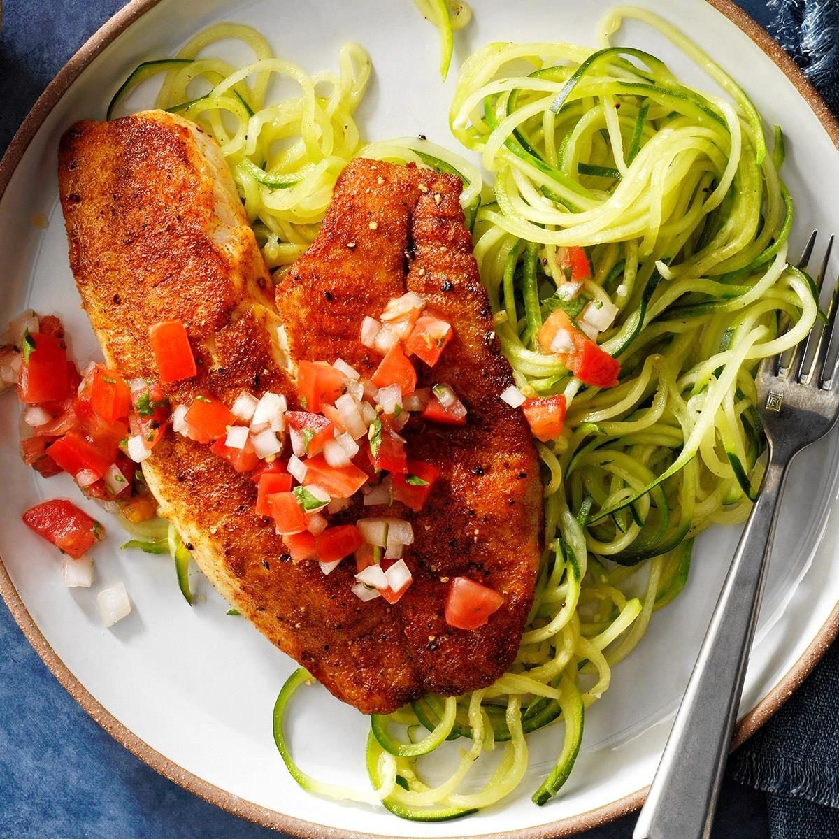 Blackened tilapia
