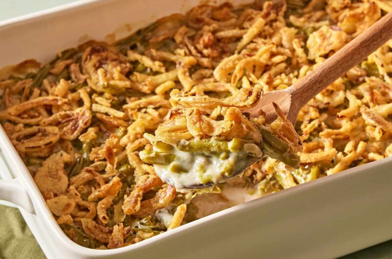 Christmas Green Bean Casserole Recipe