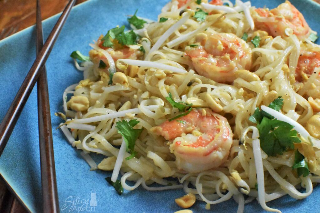 Spicy Shrimp Pad Thai