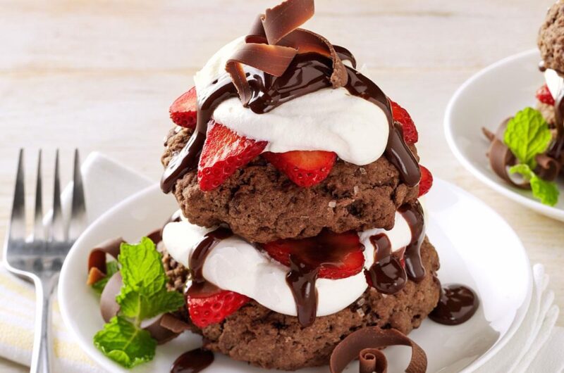 Chocolate Strawberry Shortcake