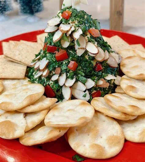 Christmas Tree Cheese Ball: A Festive Holiday Delight