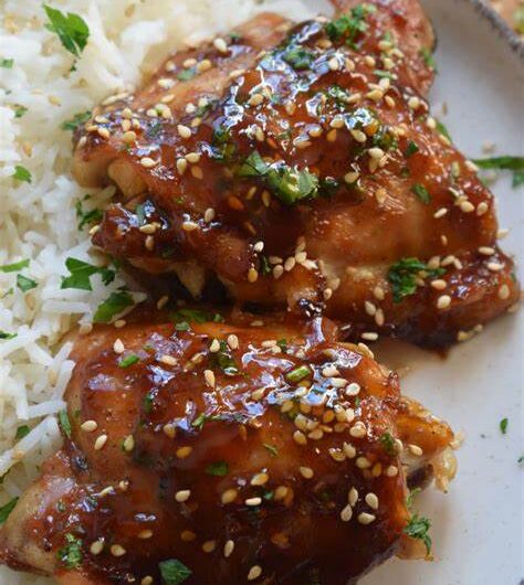 Oven Baked Chicken Teriyaki