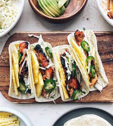 Spicy Gochujang Chicken Tacos