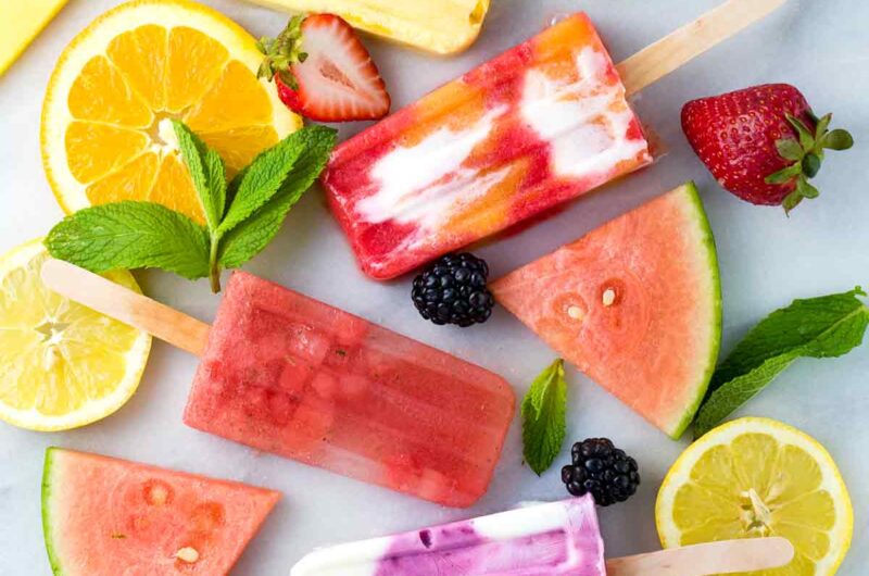 Homemade Fruit Popsicles