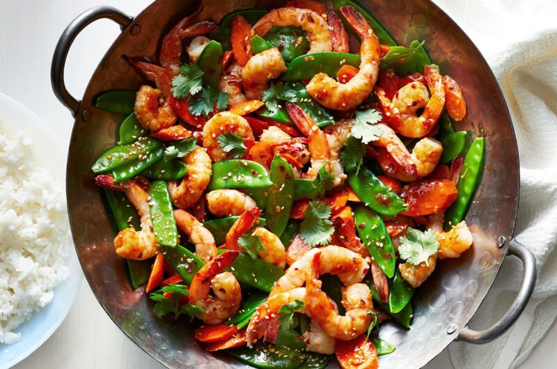 Spicy Sambal Shrimp