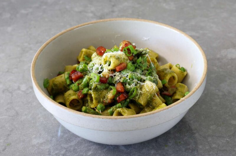 Pancetta Primavera Rigatoni