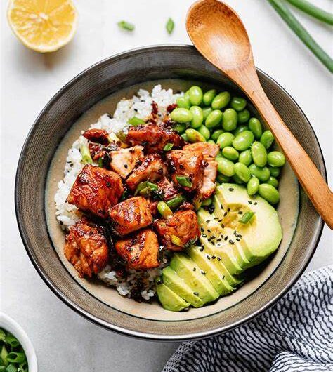 Teriyaki Salmon Bowl