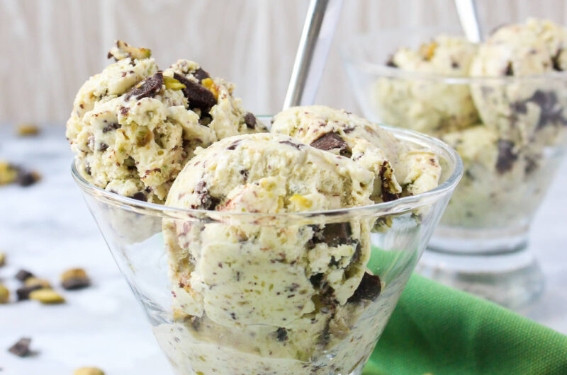 Pistachio Chip Ice Cream