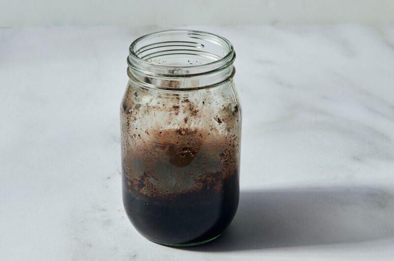 Coffee Grounds Liqueur