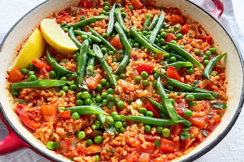 One-Pan Vegetarian Paella