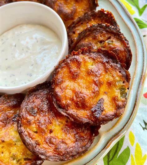 Cheesy Pickle Chips