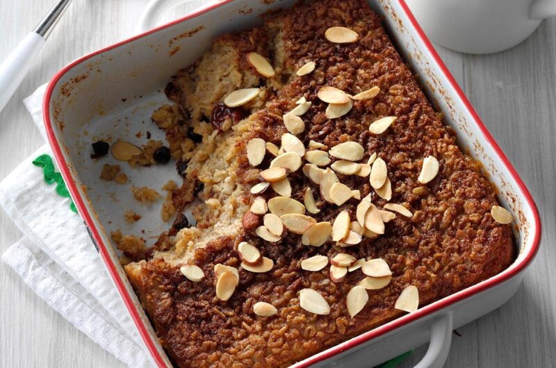 Overnight Baked Oatmeal