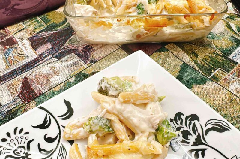 Rotisserie Chicken Pasta Bake