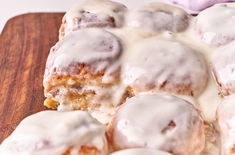 Ooey Gooey Hawaiian Roll Cinnamon Rolls