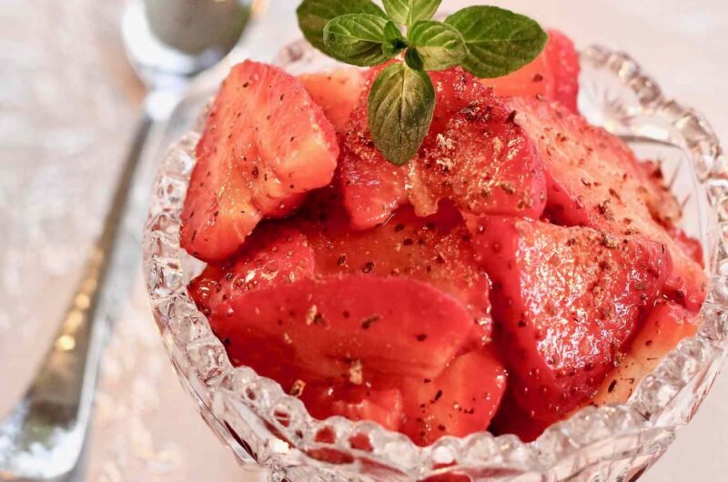 Italian Macerated Strawberries