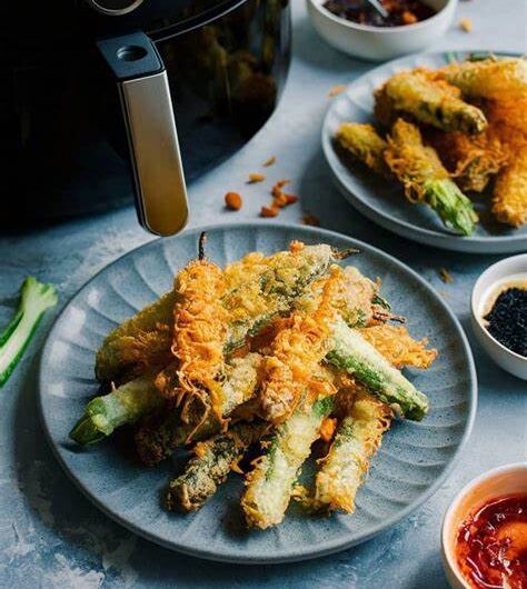 Air Fryer Tempura Vegetables