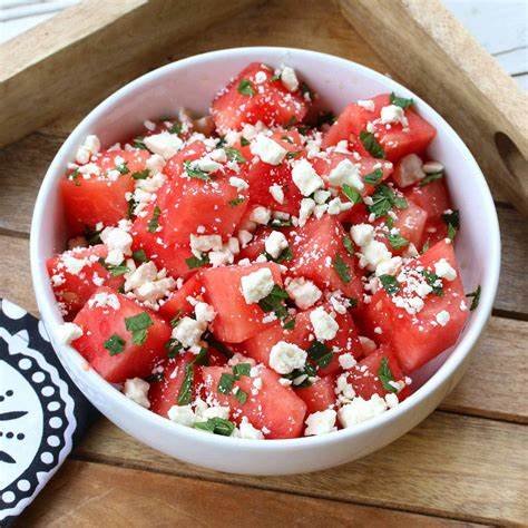 Watermelon Salad with Feta