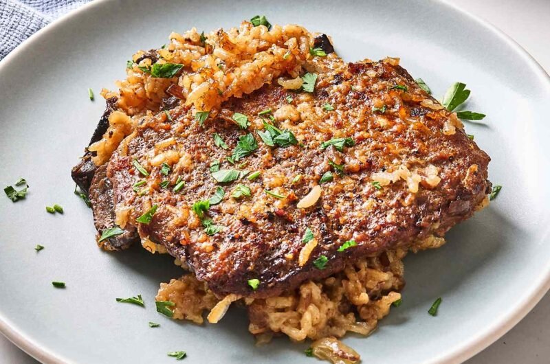 Stick of Butter Steak and Rice