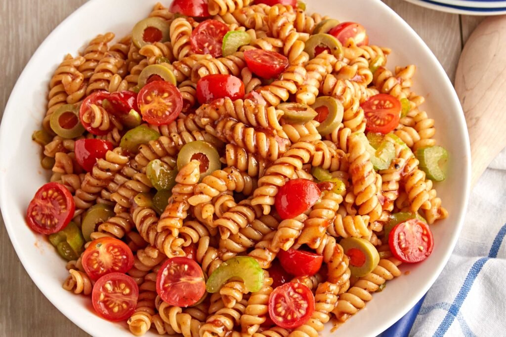 Bloody Mary Pasta Salad